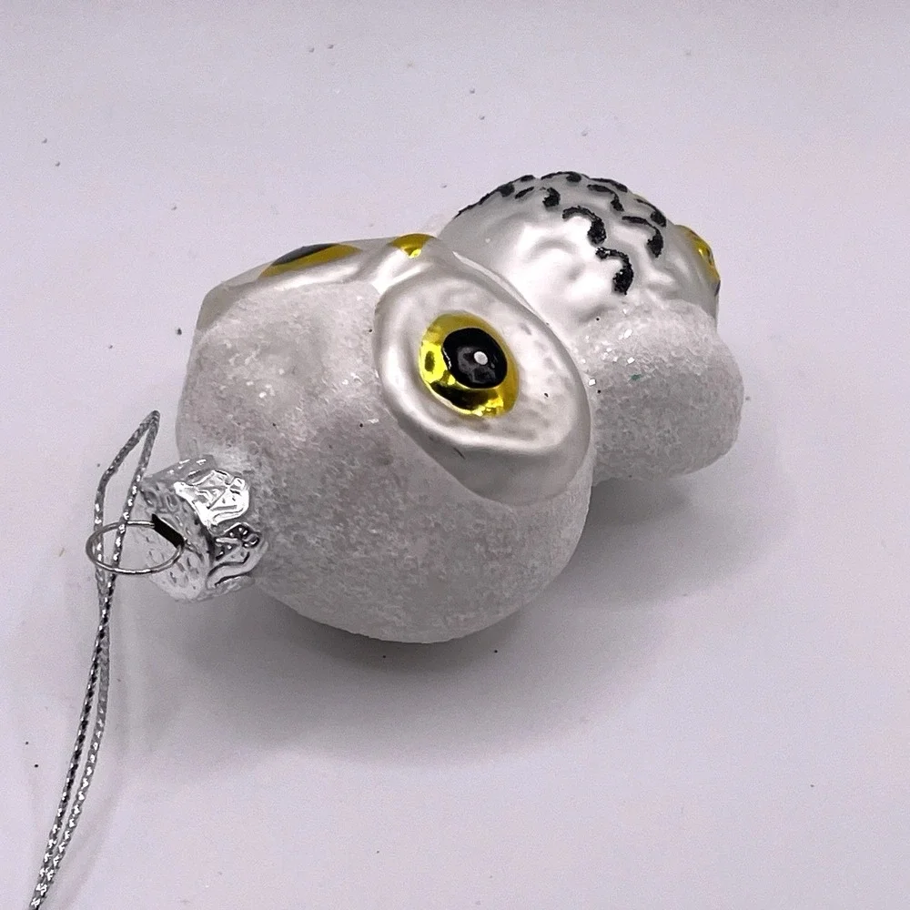 White‎ Glitter Owl 3